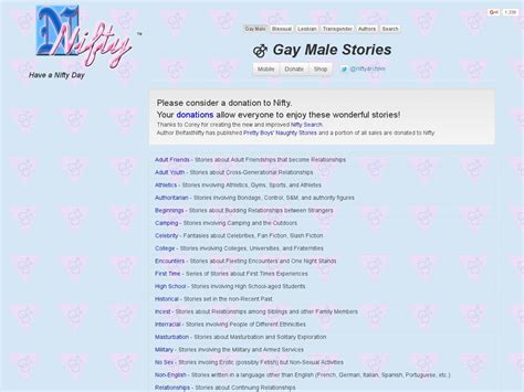 gay erotica|Nifty Erotic Stories Archive: Gay Male Stories.